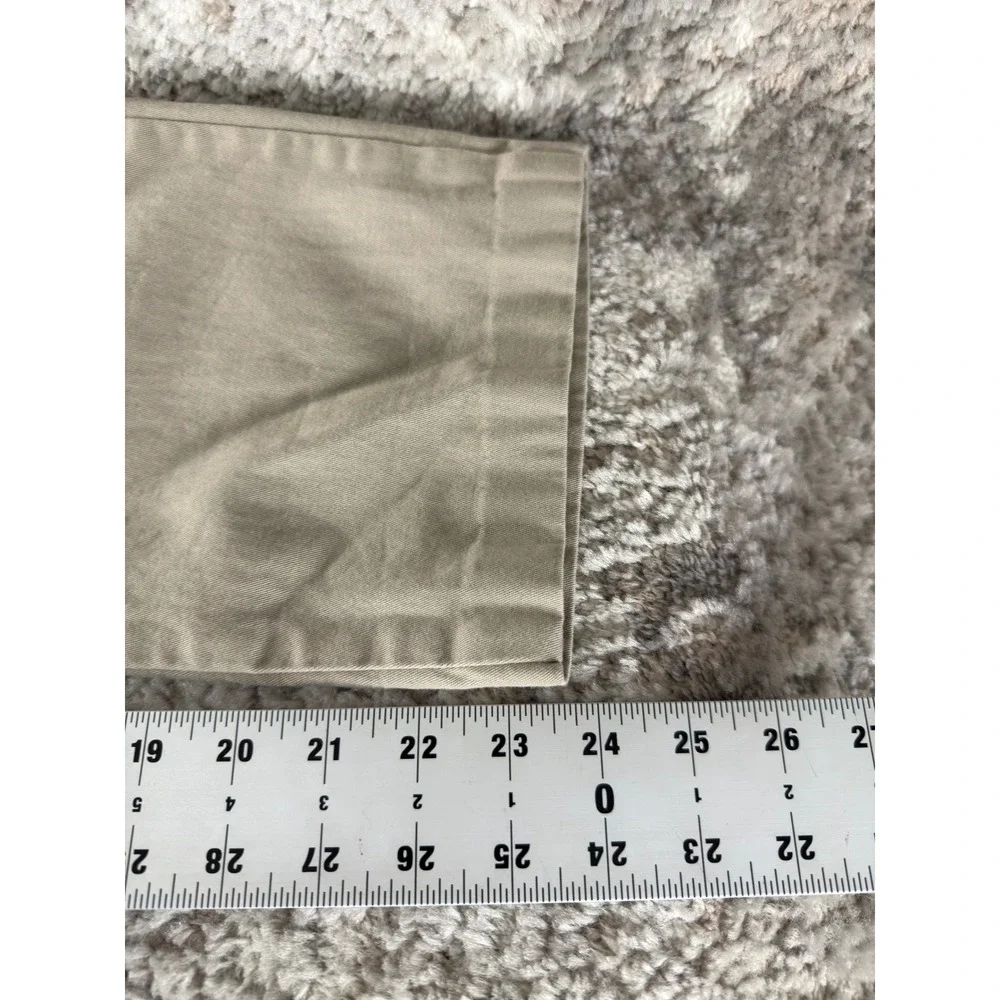 Chaps Girls Size 18 Khaki Chino Casual Workwear Trousers Pants Tan Long Women